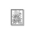 Picture of Sketched Flower I _GroupedProduct_Rectangle_Portrait_Canvas_Framed_