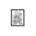 Picture of Sketched Flower I _GroupedProduct_Rectangle_Portrait_Canvas_Framed_