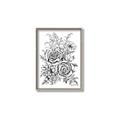 Picture of Sketched Flower I _GroupedProduct_Rectangle_Portrait_Canvas_Framed_