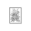 Picture of Sketched Flower I _GroupedProduct_Rectangle_Portrait_Canvas_Framed_