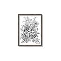 Picture of Sketched Flower I _GroupedProduct_Rectangle_Portrait_Canvas_Framed_