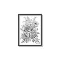 Picture of Sketched Flower I _GroupedProduct_Rectangle_Portrait_Canvas_Framed_