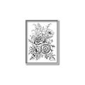 Picture of Sketched Flower I _GroupedProduct_Rectangle_Portrait_Canvas_Framed_