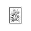 Picture of Sketched Flower I _GroupedProduct_Rectangle_Portrait_Canvas_Framed_