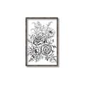 Picture of Sketched Flower I _GroupedProduct_Rectangle_Portrait_Canvas_Framed_
