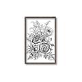 Picture of Sketched Flower I _GroupedProduct_Rectangle_Portrait_Canvas_Framed_