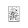 Picture of Sketched Flower I _GroupedProduct_Rectangle_Portrait_Canvas_Framed_