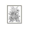 Picture of Sketched Flower I _GroupedProduct_Rectangle_Portrait_Canvas_Framed_