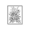 Picture of Sketched Flower I _GroupedProduct_Rectangle_Portrait_Canvas_Framed_