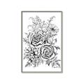 Picture of Sketched Flower I _GroupedProduct_Rectangle_Portrait_Canvas_Framed_