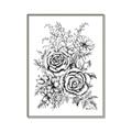 Picture of Sketched Flower I _GroupedProduct_Rectangle_Portrait_Canvas_Framed_