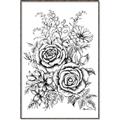 Picture of Sketched Flower I _GroupedProduct_Rectangle_Portrait_Canvas_Framed_