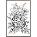 Picture of Sketched Flower I _GroupedProduct_Rectangle_Portrait_Canvas_Framed_