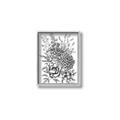 Picture of Sketched Flower II  _GroupedProduct_Rectangle_Portrait_Canvas_Framed_