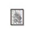Picture of Sketched Flower II  _GroupedProduct_Rectangle_Portrait_Canvas_Framed_