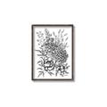 Picture of Sketched Flower II  _GroupedProduct_Rectangle_Portrait_Canvas_Framed_