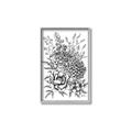 Picture of Sketched Flower II  _GroupedProduct_Rectangle_Portrait_Canvas_Framed_