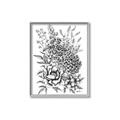 Picture of Sketched Flower II  _GroupedProduct_Rectangle_Portrait_Canvas_Framed_
