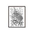 Picture of Sketched Flower II  _GroupedProduct_Rectangle_Portrait_Canvas_Framed_