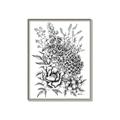 Picture of Sketched Flower II  _GroupedProduct_Rectangle_Portrait_Canvas_Framed_