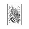 Picture of Sketched Flower II  _GroupedProduct_Rectangle_Portrait_Canvas_Framed_