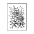 Picture of Sketched Flower II  _GroupedProduct_Rectangle_Portrait_Canvas_Framed_