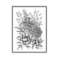 Picture of Sketched Flower II  _GroupedProduct_Rectangle_Portrait_Canvas_Framed_