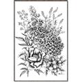 Picture of Sketched Flower II  _GroupedProduct_Rectangle_Portrait_Canvas_Framed_
