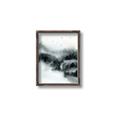 Picture of Misty Forest with Birds _GroupedProduct_Rectangle_Portrait_Canvas_Framed_