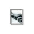 Picture of Misty Forest with Birds _GroupedProduct_Rectangle_Portrait_Canvas_Framed_