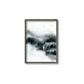 Picture of Misty Forest with Birds _GroupedProduct_Rectangle_Portrait_Canvas_Framed_