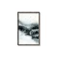 Picture of Misty Forest with Birds _GroupedProduct_Rectangle_Portrait_Canvas_Framed_