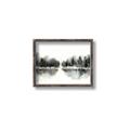 Picture of Misty Forest Black  _GroupedProduct_Rectangle_Landscape_Canvas_Framed_