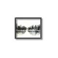 Picture of Misty Forest Black  _GroupedProduct_Rectangle_Landscape_Canvas_Framed_