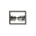 Picture of Misty Forest Black  _GroupedProduct_Rectangle_Landscape_Canvas_Framed_
