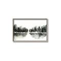 Picture of Misty Forest Black  _GroupedProduct_Rectangle_Landscape_Canvas_Framed_