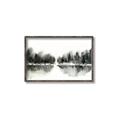 Picture of Misty Forest Black  _GroupedProduct_Rectangle_Landscape_Canvas_Framed_