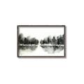Picture of Misty Forest Black  _GroupedProduct_Rectangle_Landscape_Canvas_Framed_