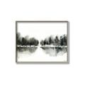 Picture of Misty Forest Black  _GroupedProduct_Rectangle_Landscape_Canvas_Framed_