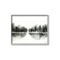 Picture of Misty Forest Black  _GroupedProduct_Rectangle_Landscape_Canvas_Framed_
