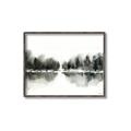 Picture of Misty Forest Black  _GroupedProduct_Rectangle_Landscape_Canvas_Framed_