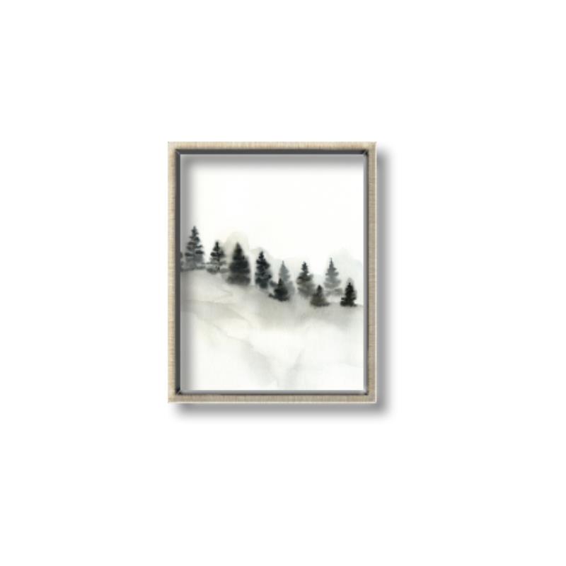 Picture of Misty Forest Trees _GroupedProduct_Rectangle_Portrait_Canvas_Framed_
