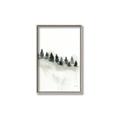 Picture of Misty Forest Trees _GroupedProduct_Rectangle_Portrait_Canvas_Framed_