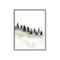 Picture of Misty Forest Trees _GroupedProduct_Rectangle_Portrait_Canvas_Framed_