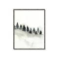 Picture of Misty Forest Trees _GroupedProduct_Rectangle_Portrait_Canvas_Framed_