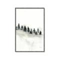 Picture of Misty Forest Trees _GroupedProduct_Rectangle_Portrait_Canvas_Framed_