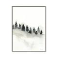 Picture of Misty Forest Trees _GroupedProduct_Rectangle_Portrait_Canvas_Framed_