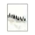 Picture of Misty Forest Trees _GroupedProduct_Rectangle_Portrait_Canvas_Framed_