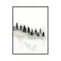 Picture of Misty Forest Trees _GroupedProduct_Rectangle_Portrait_Canvas_Framed_