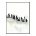 Picture of Misty Forest Trees _GroupedProduct_Rectangle_Portrait_Canvas_Framed_